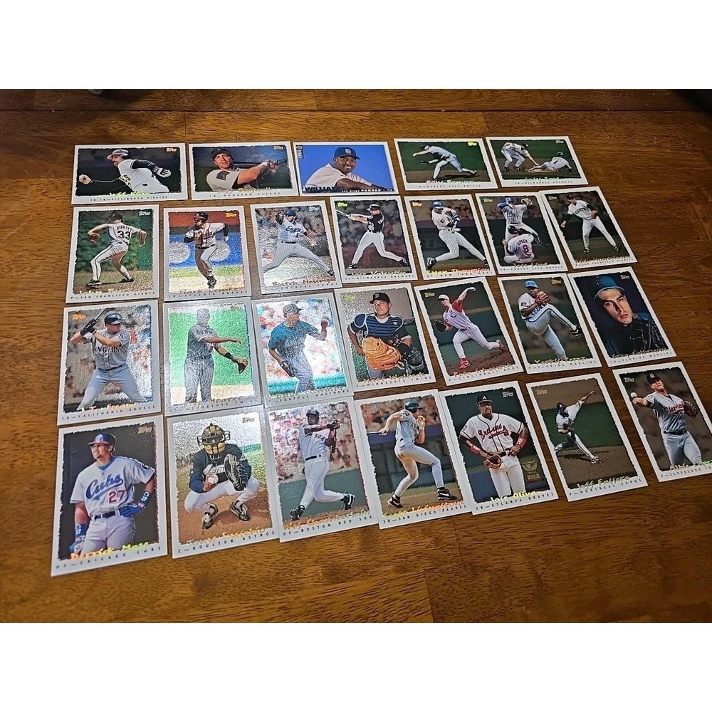1995 topps cyberstats lot